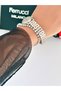 Steel Strap Minimal Case 2 Year Warranty 3 Atm Waterproof Women's Wristwatch + Bracelet Gift - 6