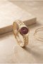 Women's Steel Watch Gold Color & Burgundy Dial Roman Numeral Vintage Watch |   Old Money Luxury Elegant Stylish Women's Wristwatch |   Limited Edition 2026 - 6