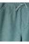 Seray New Season Regular Fit Boys' Shorts with Elastic Waist - 4
