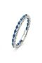 Steel Chain Silver and Blue Barley Hematite Men's Bracelet 31682B21D5 - 5