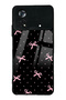Xiaomi Poco X4 Pro Glossy Phone Case with Pink Ribbon Design
