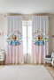 Colorful Fairy Tale World Patterned Children's Baby Room Background Curtain (Single Wing Pricing) - 3