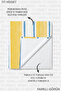 Striped Tropical Palm Beach Towel - Yellow Blue Modern Marine Quick Dry Microfiber Towel Coverlet - 8