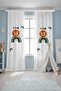 Little King Patterned Children's Baby Room Background Curtain (Single Panel Pricing) - 2