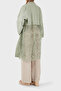 100% Linen Lace Detailed Kimono Kimono 6909330 - 3