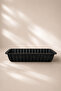 Liva - Cast Granite Coated Sliced Baton Cake Mold Black 32 cm - 3