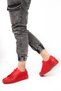 Women's Genuine Leather Flat Sneaker Anatomical Sole Casual Casual Shoes - 4