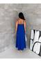 Strappy V-Neck Loose Fit Maxi Dress - 5