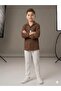 Ribbed Casual Special Occasion Boys' 2-Piece Set with Chain Accessories - 2