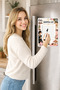 Shopping List - A5 - Magnetic - Pvc - Refrigerator Note Holder & Desktop - Summer Erase - Planner - 2