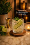 Set of 2 Timeless Model Glass Cups Cocktail Soft Drink Glasses - 2