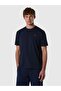 Regular Fit Stretchy Organic Cotton Men's Crew Neck T-Shirt