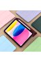 Smart Trifold Tablet Case Compatible with iPad 11" (2025) - Slim PU Leather Protective Stand Cover with Built-in Apple Pencil Holder, Storage Adapter Slot & Auto Sleep/Wake Feature - 4