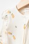 Baby 100% Cotton Fresh Flower and Olive 3-Piece Booties Jumpsuit Newborn Hospital Release Baby Clothes 0-3 Months - 3