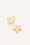 Women's 2-Piece Sea-Themed Yellow Hair Accessory I0019Axns - 2
