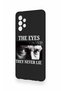 Samsung A52 Compatible Atatürk Eyes Patterned Silicone Case - 4