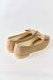 Women's Light Heel Ballerina Mink with Bow Accessories - 4