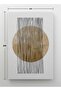 Mid Century Boho Style Framed Canvas Wall Art Multicolour 40 x 60cm - 2
