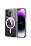 MG-C015-CL Magnetic Clear Case for iPhone 14 Pro - Slim, Shockproof, Wireless Charging Compatible