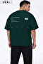 Life on the Go Printed Large Size Unisex T-Shirt Tracksuit Set - 3