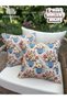 2 Pieces of Kirlent Case 43X43 cm Digital Printing Summer-Themed Garden Balcony Decorative Pillowcase - 6