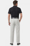 Stone Baggy Fit Pleated Fabric Trousers – Lycra, Elastic Waist, Comfortable Cut Men's Trousers 2600920 - 5