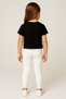 Girls' Cotton Summer T-Shirt and Report Card Leggings Set 2-10 Years - 3