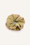 Women's Brown Striped Hair Elastic H9986Axns - 3