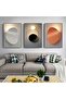 FASHION HOME 3PCS Wall Art Bright Style Minimalist Decor Modern Abstract Canvas Prints Poster Picture Framed Paintings Decorations - 2