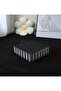 12Pcs Interlocking Foam Mats, Fluffy Carpet Tiles, Plush Area Rug, Square Splicing Floor Tiles, Soft Playmat Puzzle Floor Mat for Play Room, Black 30*30*1cm