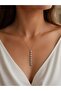 Star Figured Y Steel Necklace