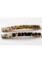 Leopard Patterned 2-Piece Automatic Buckle Set - 11 cm - 3