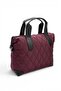 Burgundy - Black Memory Women's Travel Bag Sp1152 - 4