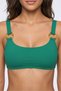 Women's Khaki Single Bikini Top - 2