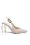 Women's Special High Heels Stylish Buckled Open Back Casual Pointed Toe Evening Dress Shoes 400 - 2