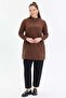 Two-Thread Stand Collar Zippered Single-Pocket Tunic - 4