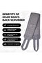 Ghar Soaps Exfoliating Back Body Scrubber For Dead Skin Body,Loofah for Women & Men - 3