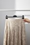 20-Piece Plastic Hangers with Latches That Do Not Leave Marks on Pants and Skirts, 20 Hangers - 8