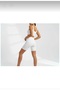 Women's High Waist Ribbed Shorts Leggings Diving Fabric - 3