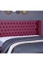 NEPTUNE HEADBOARD VELVET PINK L-180 : H-125 CM