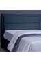 TROJAN HEADBOARD CHANEL NAVY BLUE L-160 : H-125 CM
