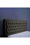 BIANCA HEADBOARD CHANEL LIGHT BROWN L-200 : H-125 CM - 3