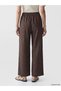 Trendlucky Women's Embroidered Trousers with Elastic Waist and Contrast Trim - 4
