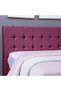 VISTA HEADBOARD VELVET PINK L-140 : H-125 CM