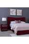 MARS HEADBOARD VELVET MAROON L-150 : H-125 CM - 5