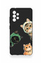 Samsung A52 Compatible Cat Team Patterned Silicone Case - 2