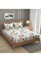 Premium Queen Size Fitted Bedsheet with 2 Pillowcases – Modern Design – Deep Pocket (180x200+35 cm) - 2