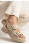 Women's Sandals Nude Skin Daily Kaji