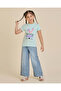 Girls Green Printed T-shirt - 2