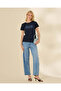 Women Black Graphic T-Shirt - 2